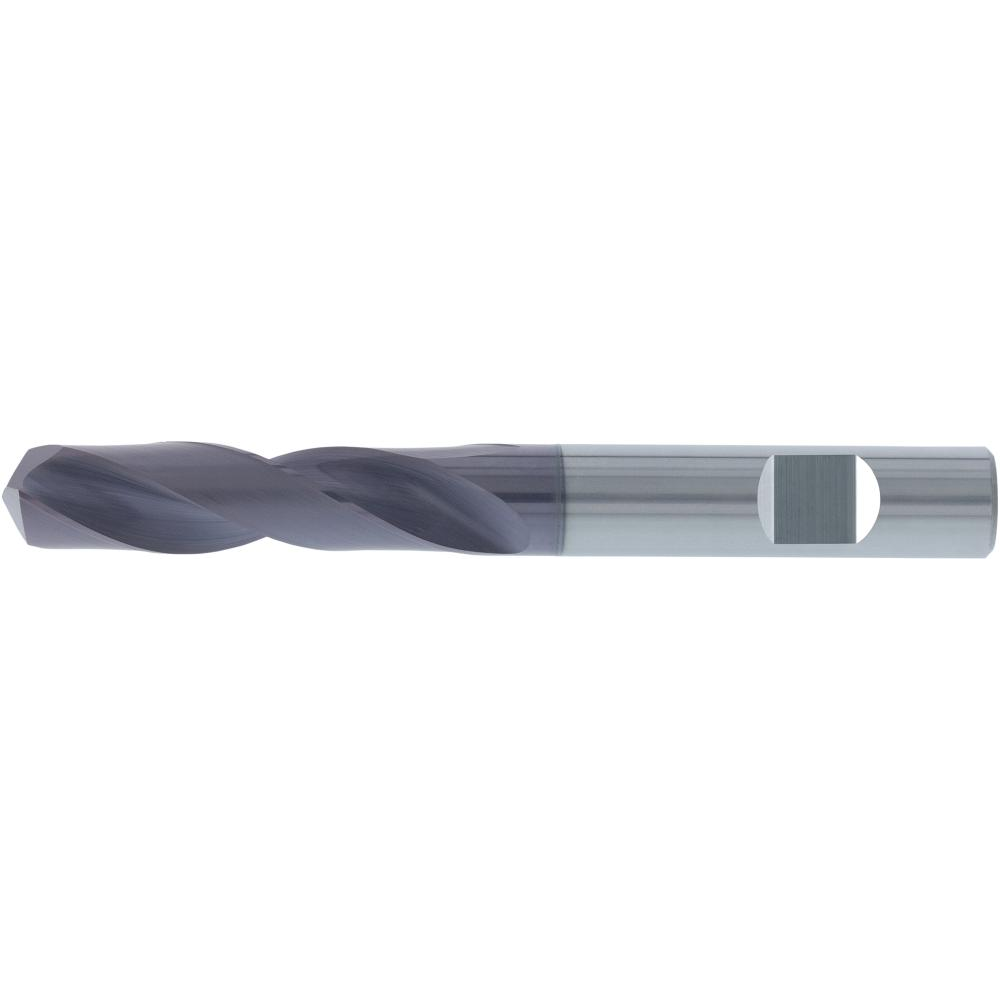 VHM-Spiralbohrer 3 x D Typ UNI Ti AIN+, ecoline Spiralbohrer VHM ALN Schaft HB 3x 4,1mm FORTIS