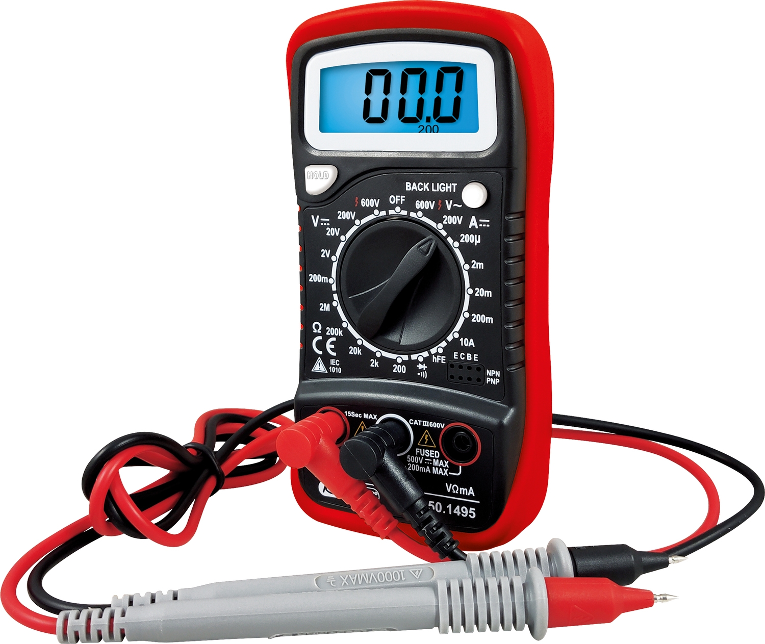 KSTOOLS Digital Multimeter inkl. Prüfspitzen