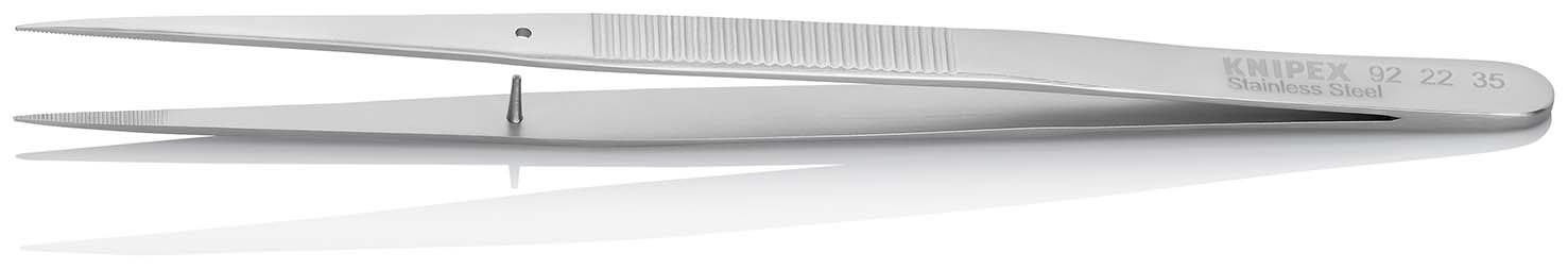 Pinzette Präzision rostfrei spitz 155mmKNIPEX