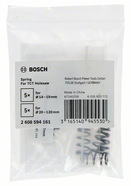 Bosch Lochsäge TCT, Feder