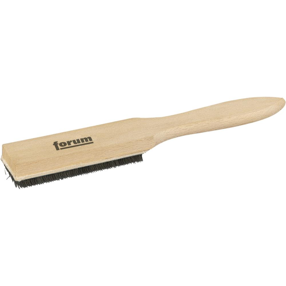 forum Feilen-/Reinigungsbürste Feilenbürstenband, geklebt - 115 x 40 mm Holzrücken