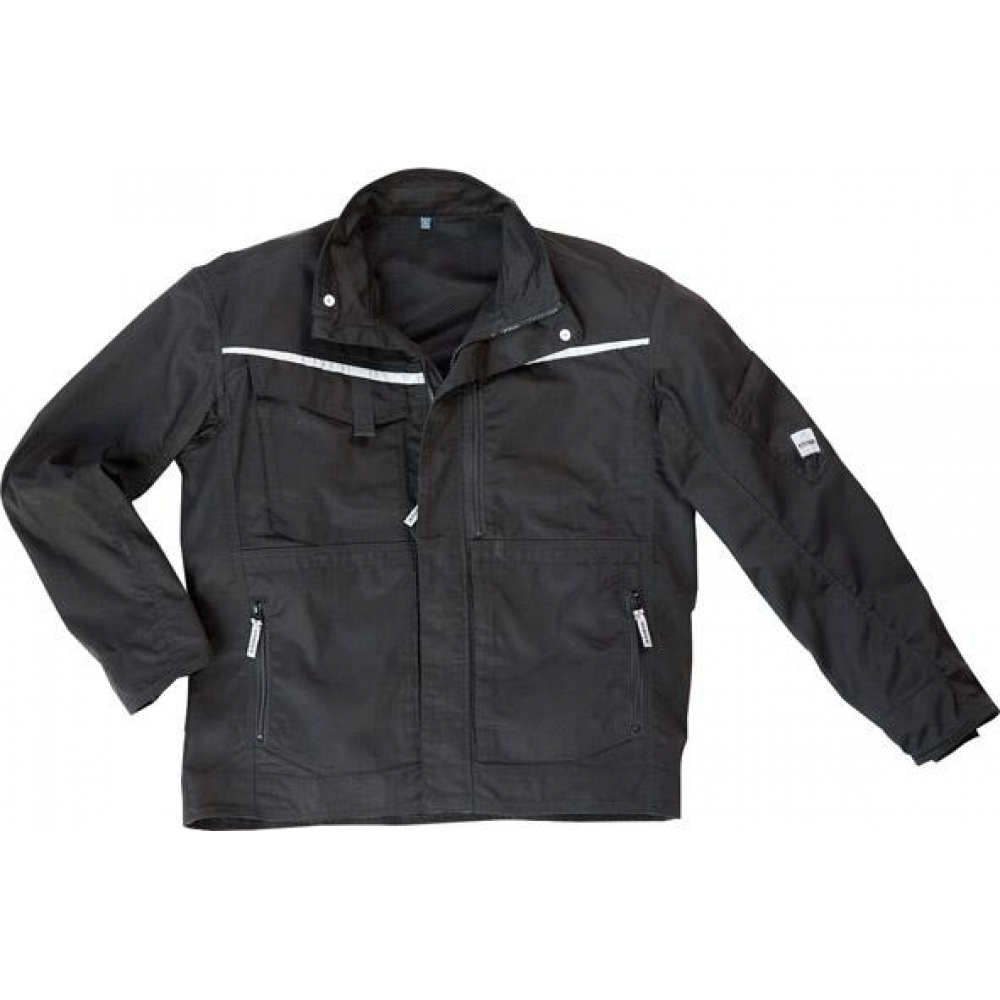 Arbeitsjacke CHAMP Gr, M. schwarz/schwarz, Excess