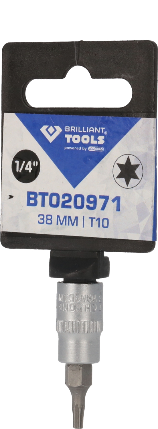 Brilliant Tools  1/4" Torx-Bit-Stecknuss, T10