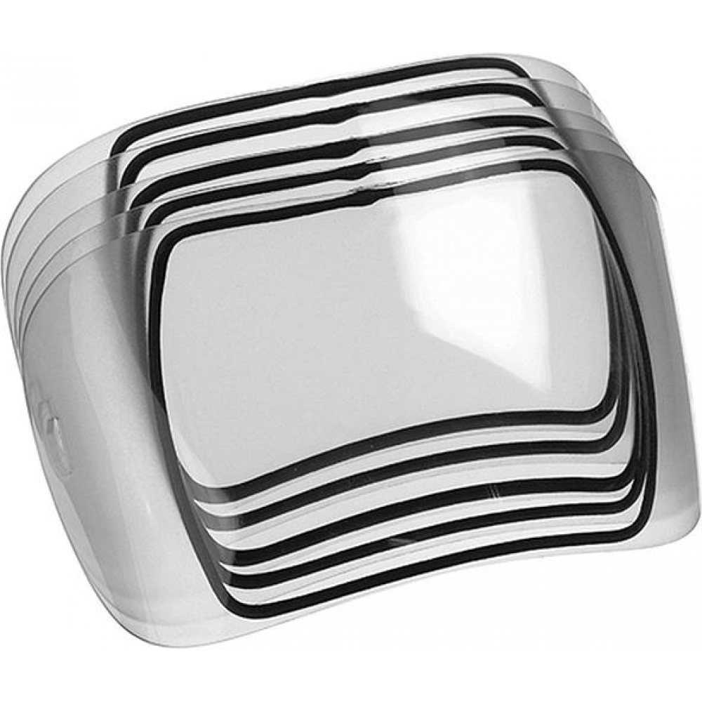 Vorsatzscheibe für Schweißerhelm OPTREL e650 und e684 Crystal/Vegaview (5er-Set)
