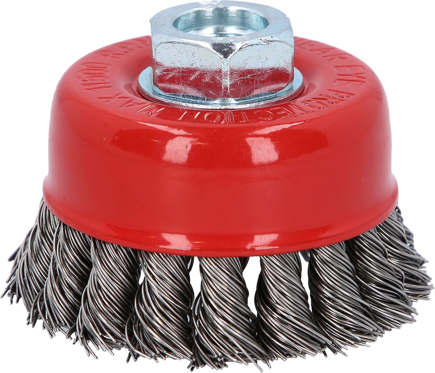 KSTOOLS Rostfreie Stahldrahttopfbürste 0,5mm, Ø 75mm