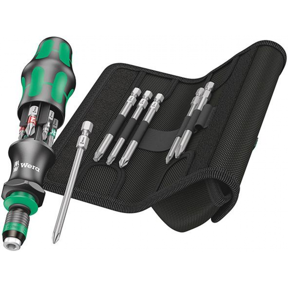 Kraftform Kompakt 20 Tool Finder 2 Magazin-Bithalter-Satz Toolfinder 13-teilig Wera