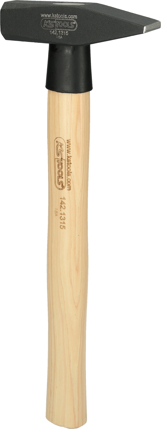 KSTOOLS Schlosserhammer mit Hickorystiel, 400g