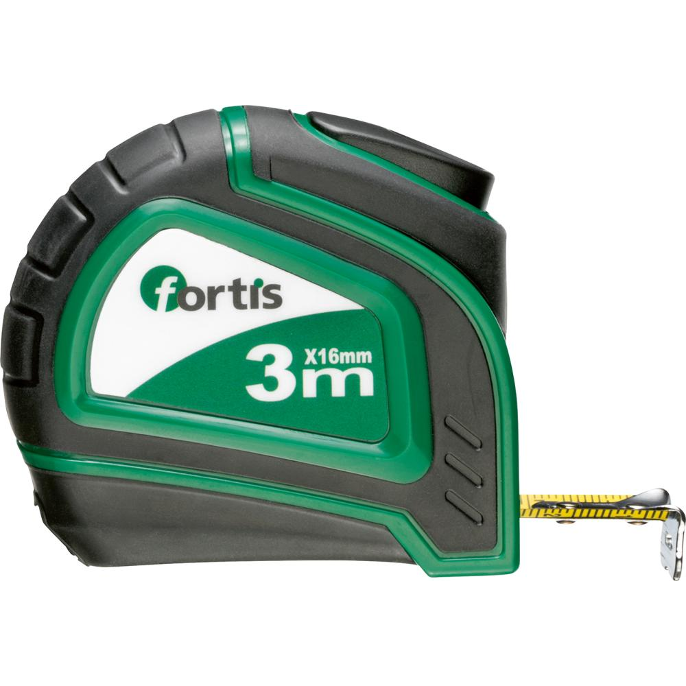 Taschenbandmaß mit Bandstopp 3mx16 mm FORTIS