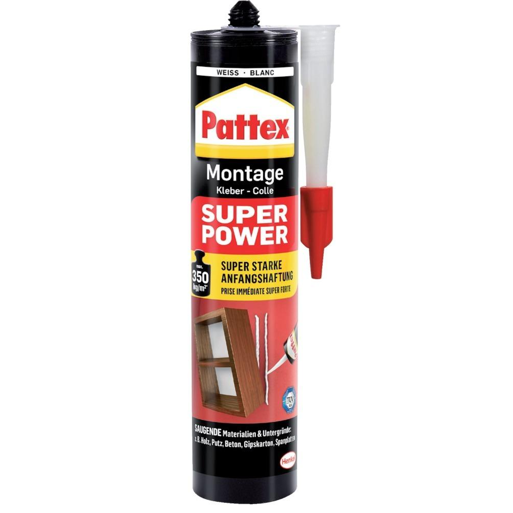 Pattex Montage Super Power 370g weiß