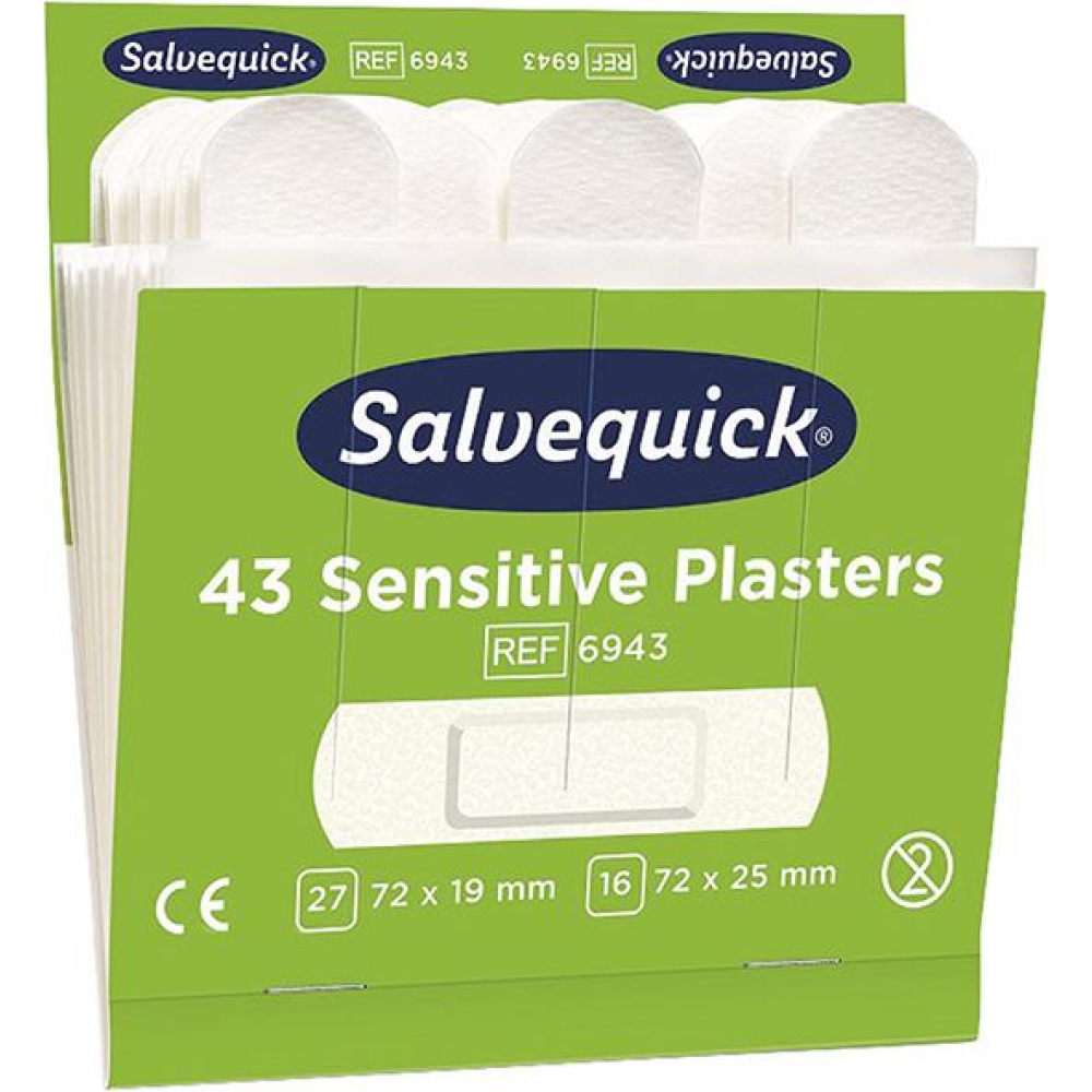 Nachfüllpackungen Salvequick 6x43PSensitive