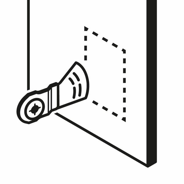Bosch BIM Tauchsägeblatt Dual-Tec AYZ 53 BPB Multimaterial, 40 x 53 mm, 5er-Pack