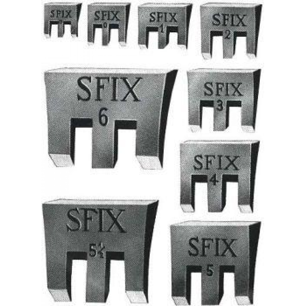 Stielkeil SFIX Hammerkeil Größe 0 16mm Steinmetz