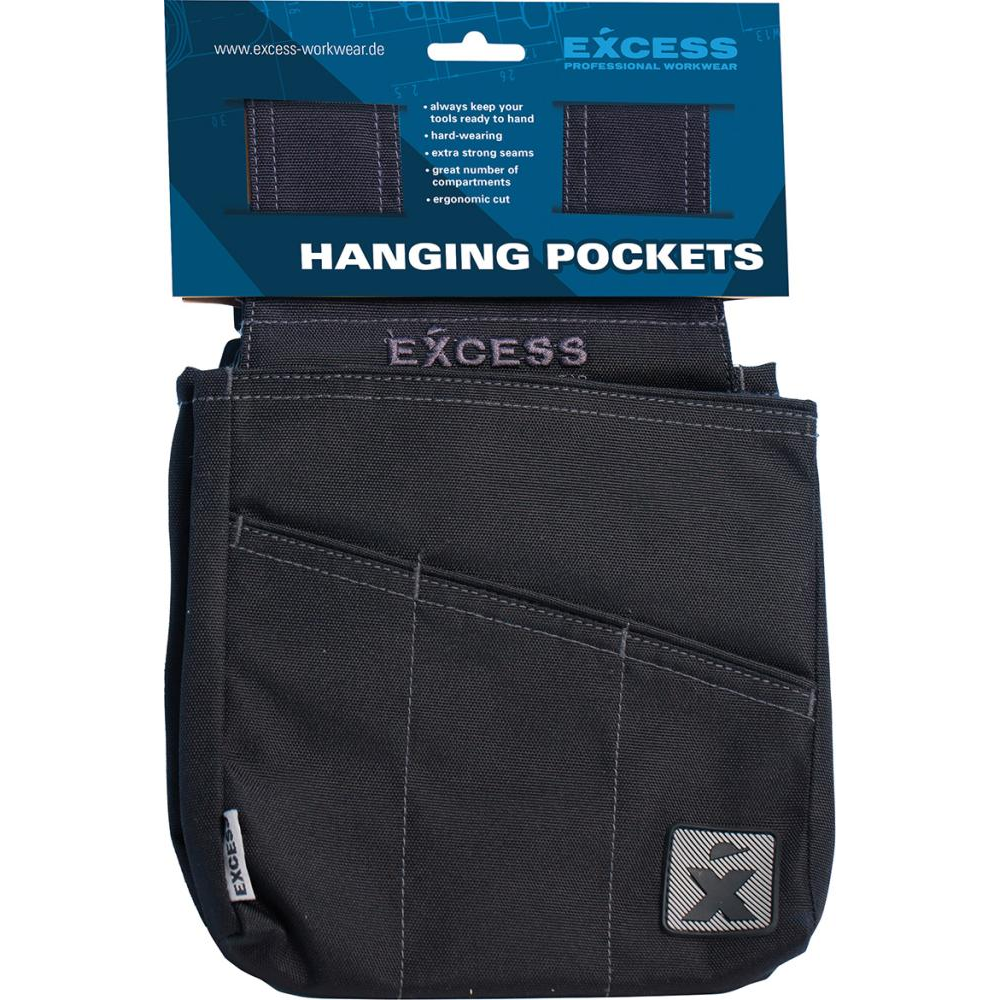 Hängetaschen (Paar) Hangetasche, PES, schwarz Excess