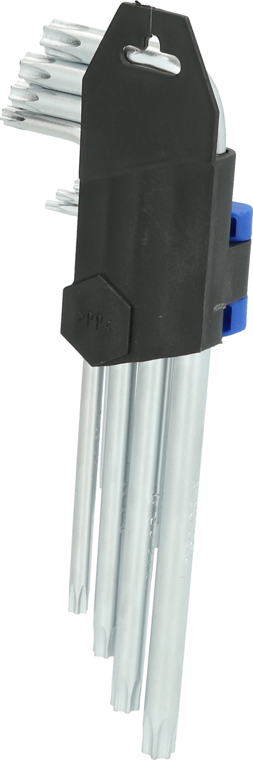Brilliant Tools  Winkelstiftschlüssel-Satz, 9-tlg, Torx®-Profil, kurz