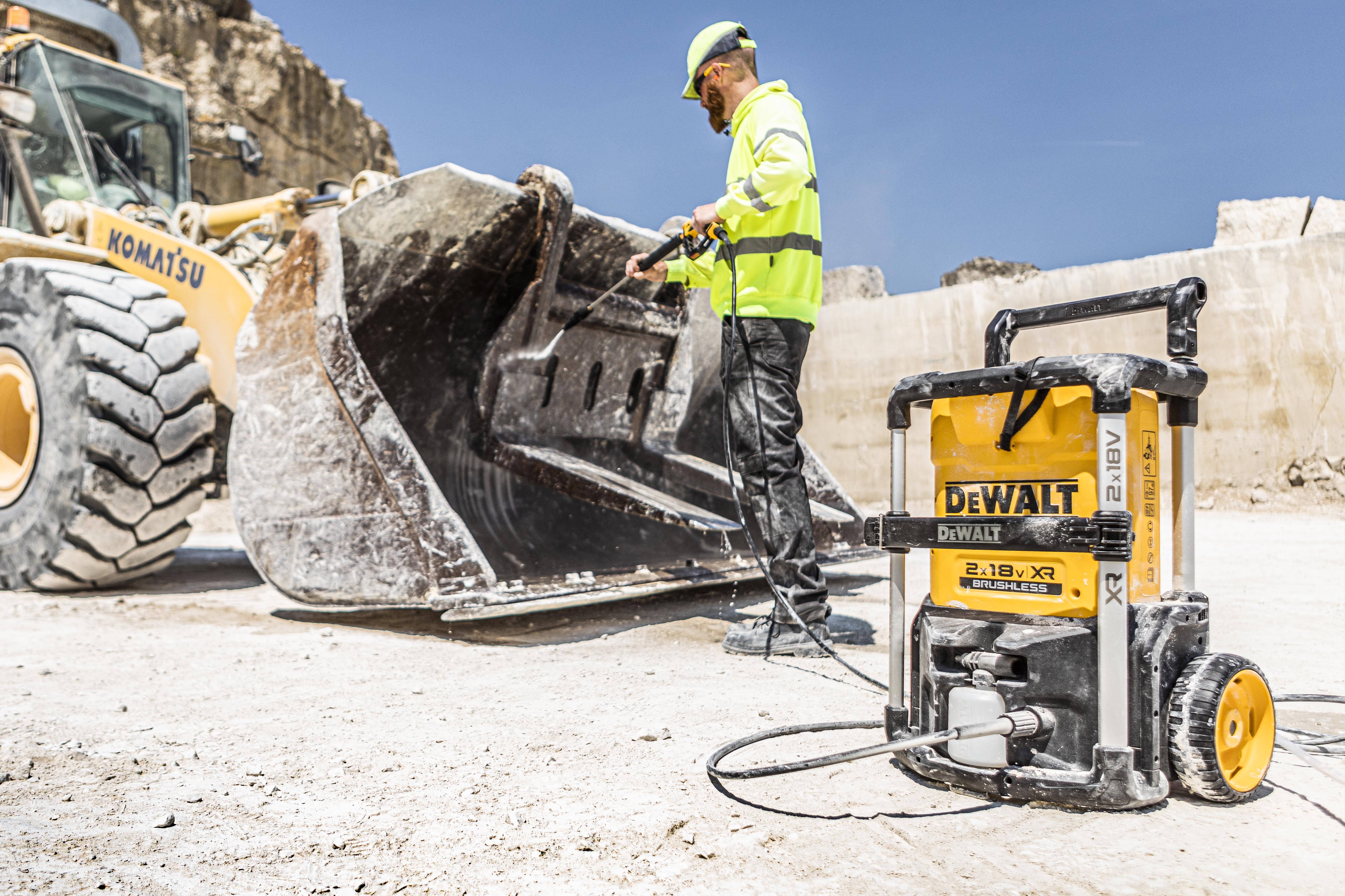 Dewalt DCMPW1600N-XJ,  Akku-Hochdruckreiniger, 2x 18V, Basisv, 2x 18 Volt Akku-Hochdruckreiniger (bürstenlos) - Basisversion