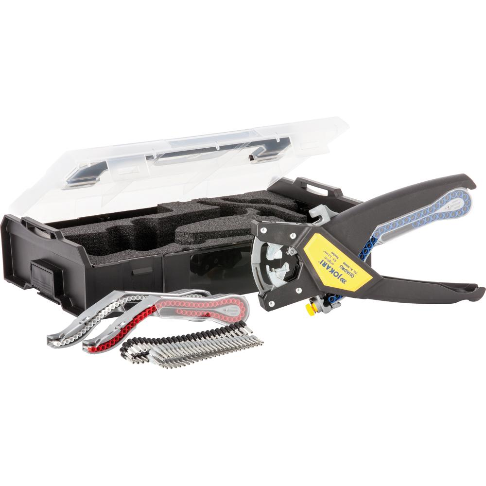 Crimp-Sortiment Quadro-Plus-Set Kabelverarbeitungs-Set QUADRO-Plus 0,5-2,5mm 244-teilig Jokari