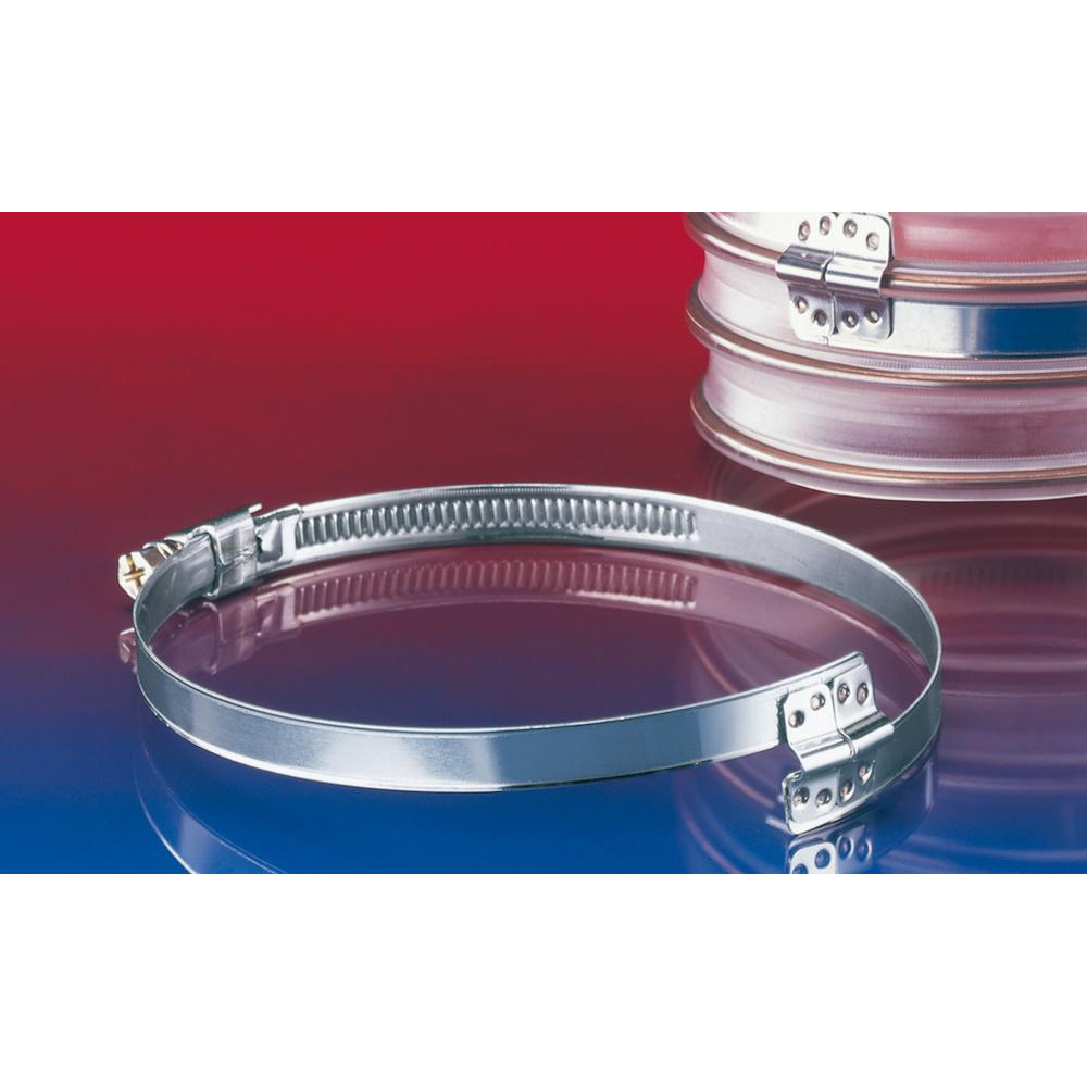 Brückenschelle Clamp 212 für Spiralschläuche Spiralschelle W2 Band 9mm,55-75mm