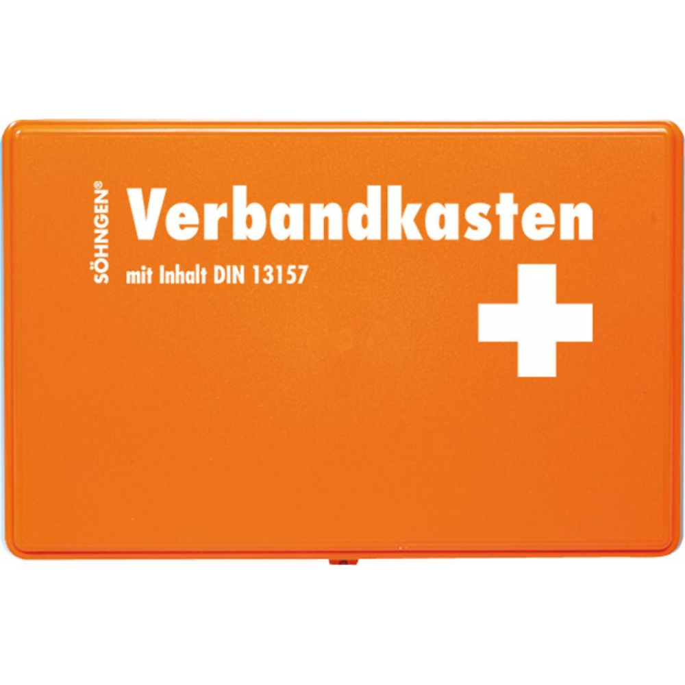 Verbandkasten Kiel orange DIN 13157