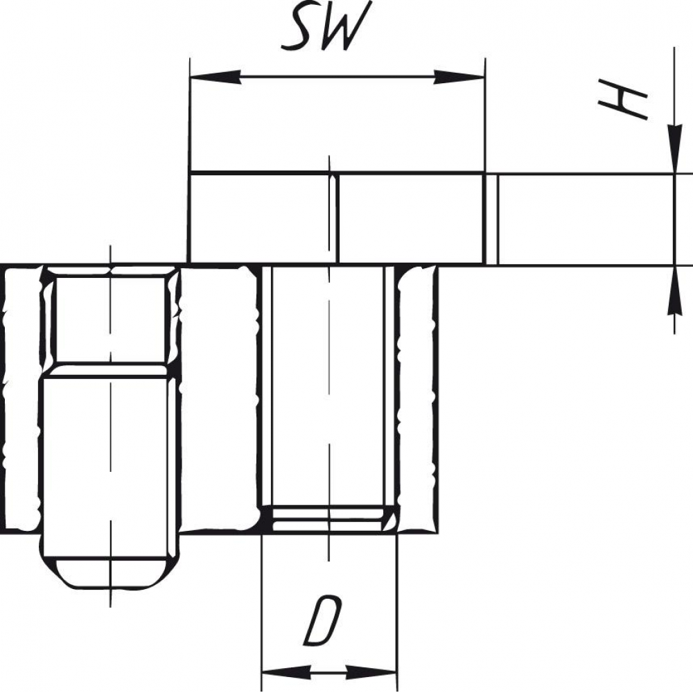 Exzenter-Spannklemme mit T-Nutenstein Spannklemme Exzenter für Maschinentisch T-Nut 12 MITEE-BITE