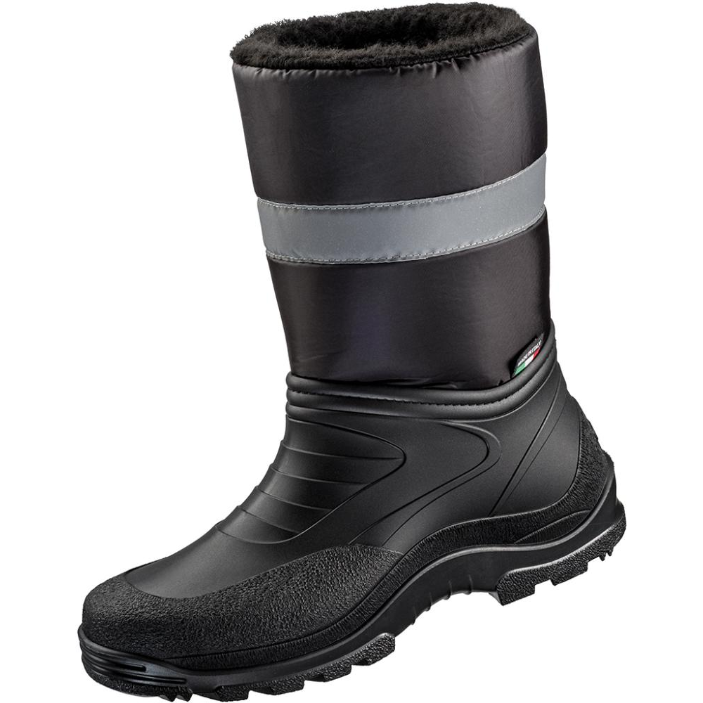 Winterstiefel SKAGEN schwarz, Reflex, Gr. 46