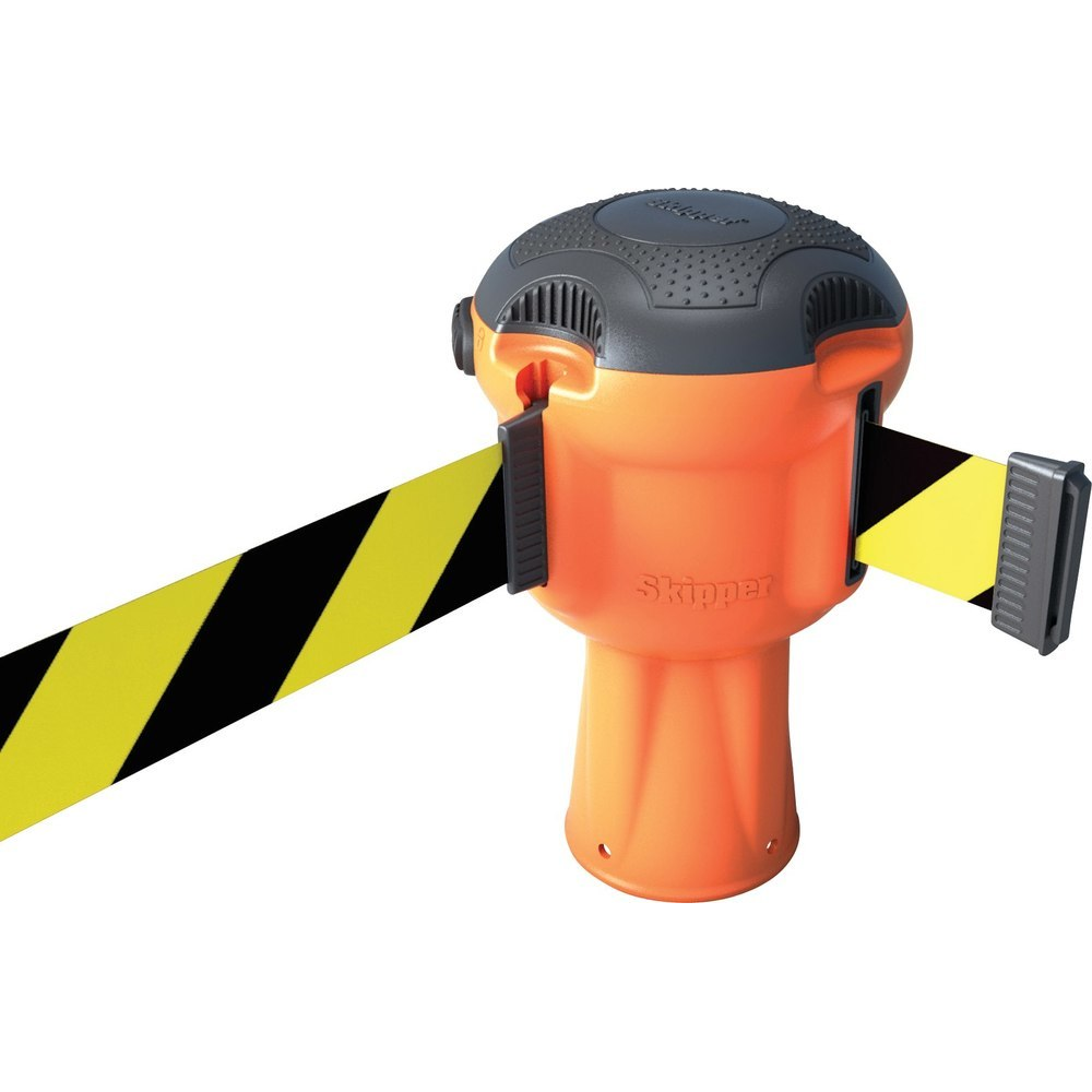 Leitkegel Absperrsystem 1000mm, Kunststorange mit Reflektorman