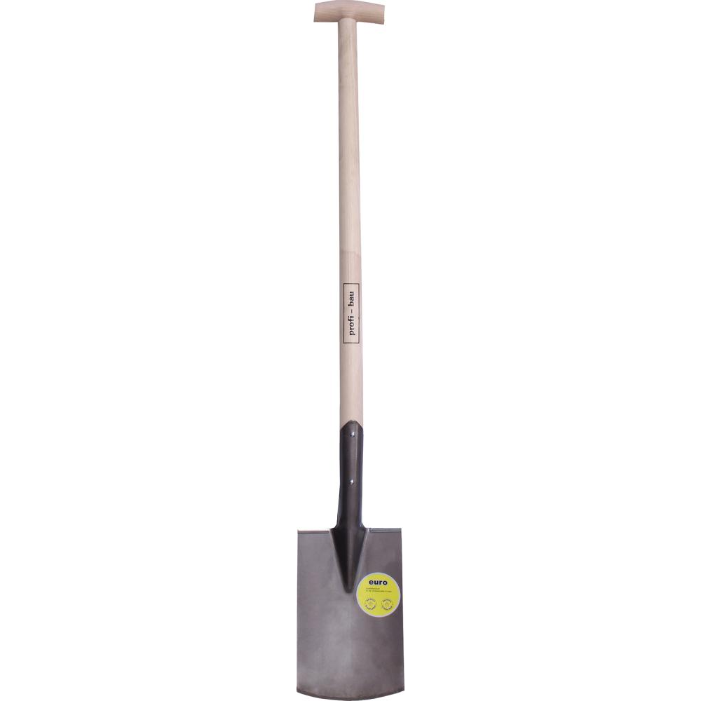 Bauspaten E-T-Stiel Sandgestrahlt