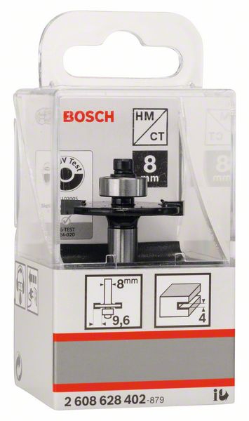 Bosch Scheibennutfräser, 8 mm, D1 32 mm, L 4 mm, G 51 mm