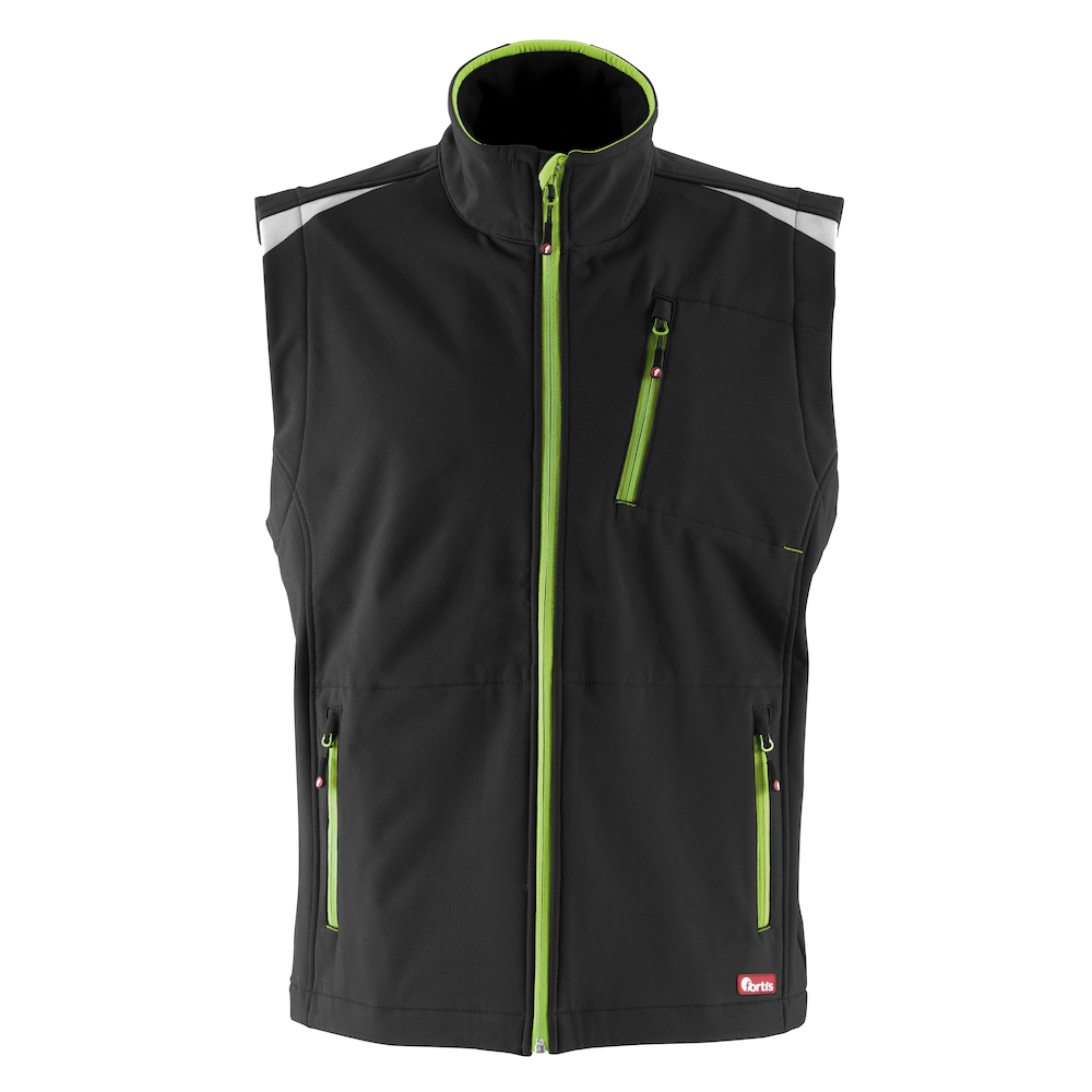 Softshellweste twenty-four FORTIS Herren Weste 24, /limegreen, Gr.3XL