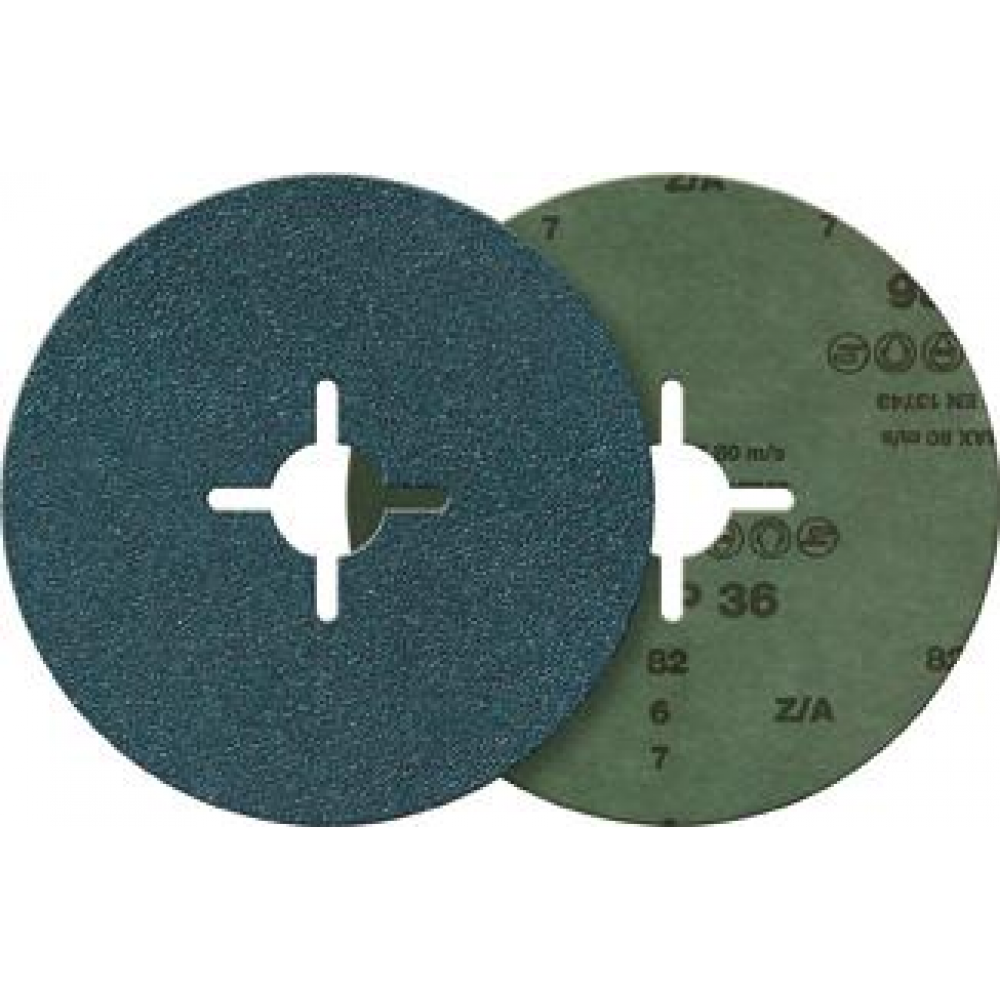 Fiberschleifscheibe, Zirkonkorund 180mm K120 FORTIS