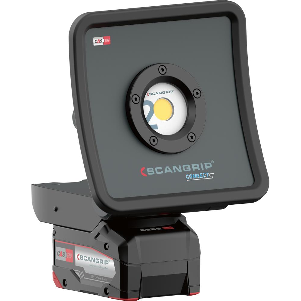 Akku-LED-Arbeitsleuchte NOVA 2 CONNECT Akku-Arbeitsleuchte 200-2000Lumen ohne Akku SCANGRIP