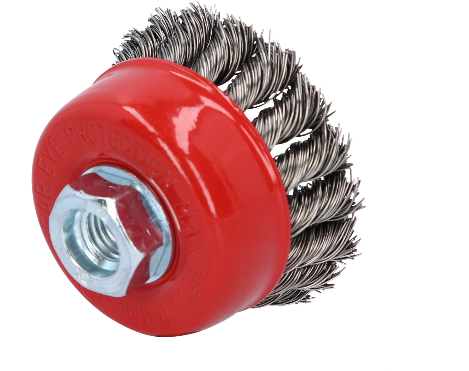 KSTOOLS Rostfreie Stahldrahttopfbürste 0,5mm, Ø 75mm