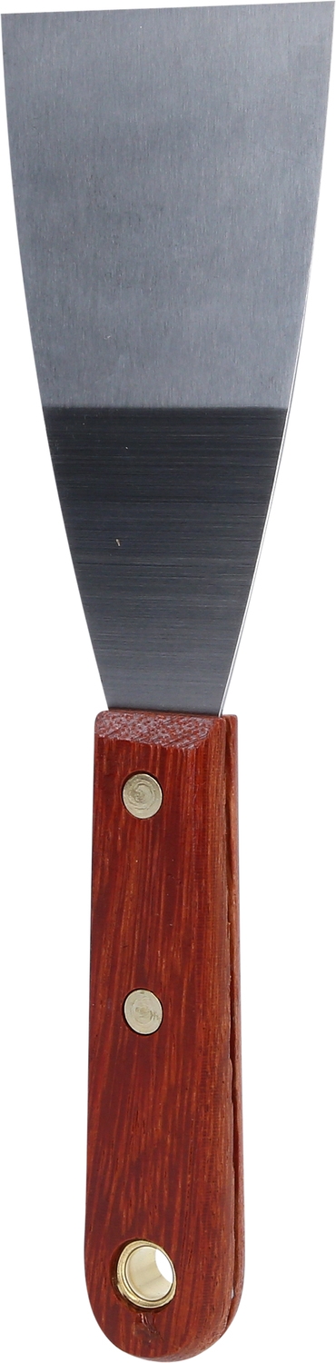 KSTOOLS EDELSTAHL Spachtel, 63mm, mit Holzgriff