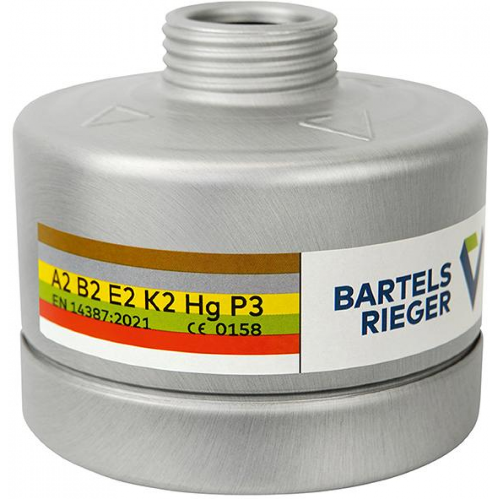 Kombinationsfilter BR ABEK2Hg P3 Kombifilter Schraubfilter Bartels Rieger