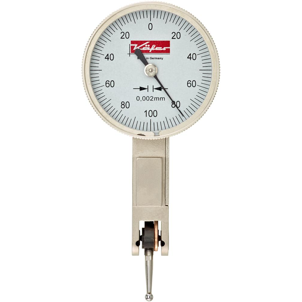 Fühlhebelmessgerät, Form A 0 2mm,32mm /KÄFER