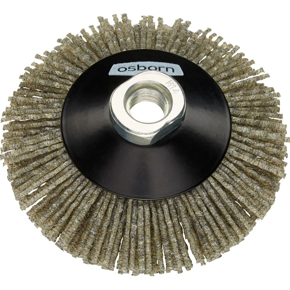 Kegelbürste für Akku-Maschinen Schleifnylon 100x20mm osborn