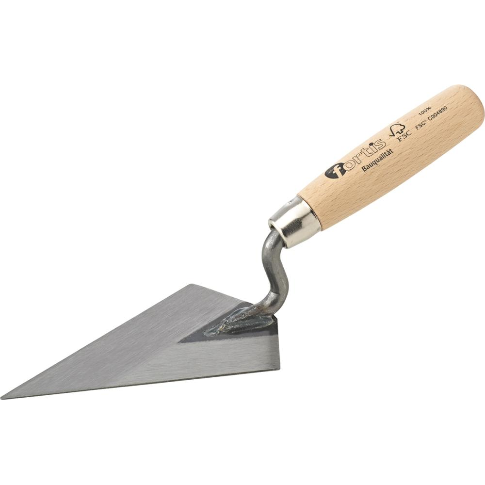 Hamburger Putzkelle, S-Hals 140mm Spitzkelle FORTIS Bau