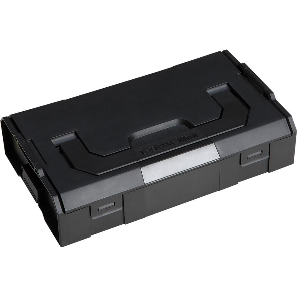 Kleinsortiments-Box L-BOXX Mini Koffer B260x T156x H63 mm Deckel schwarz