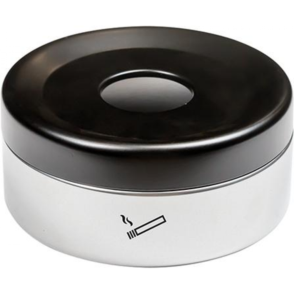 Tischascher Modell Rondo Piccolo neusilber