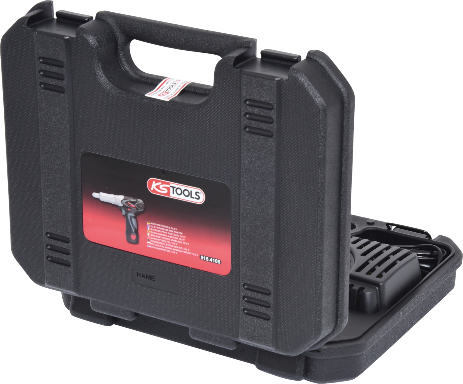 KSTOOLS Akku-Blindniet-Pistole mit 1 Akku und 1 Ladegerät