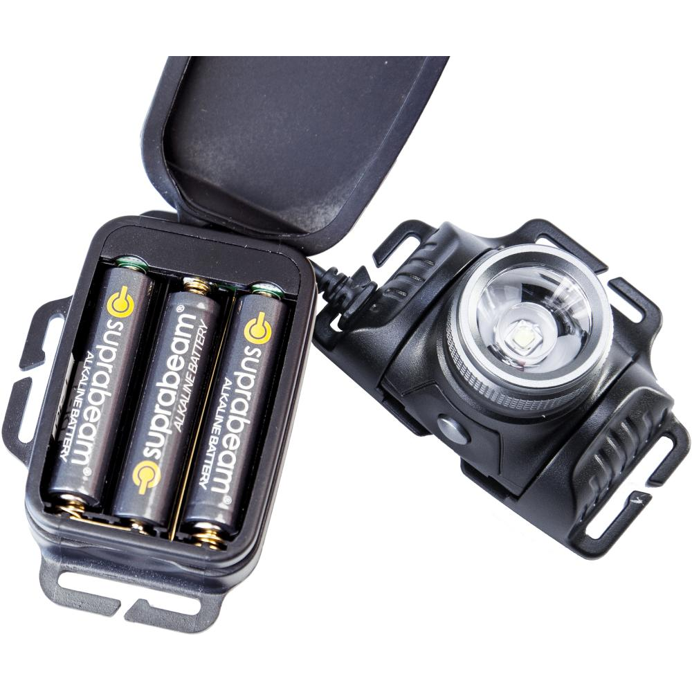 LED-Stirnlampe V3air Kopflampe V3 air 6-340lm Suprabeam