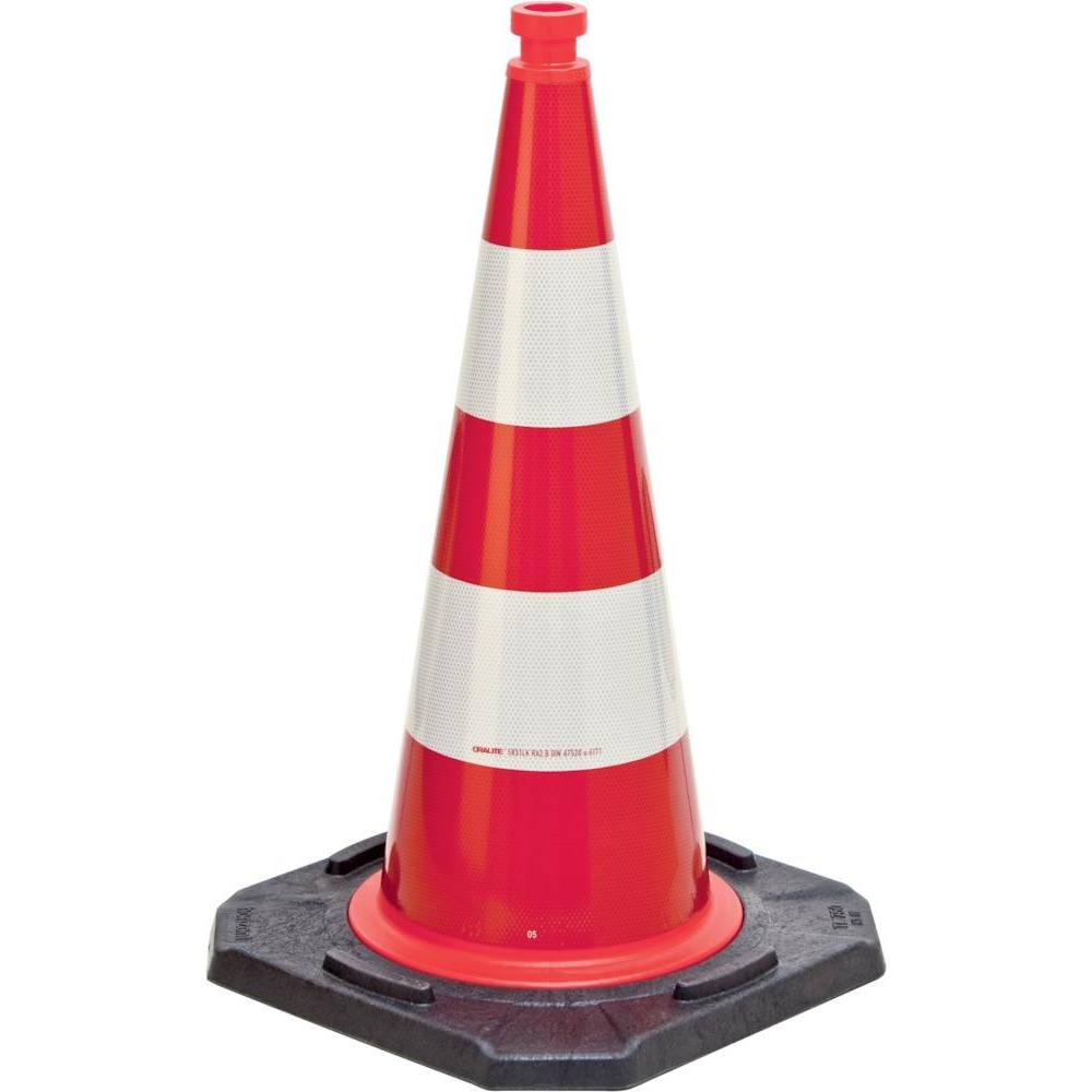 Reflexkegel Modell MORION MORION-Reflexkegel-EU 750Typ A, rot-weiss reflekt