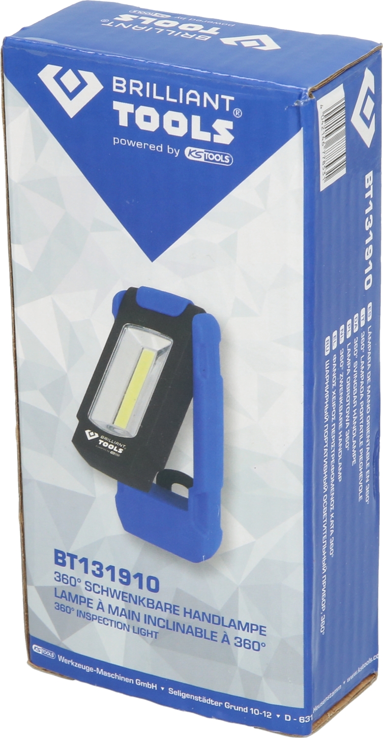 Brilliant Tools  360° Schwenkbare Handlampe