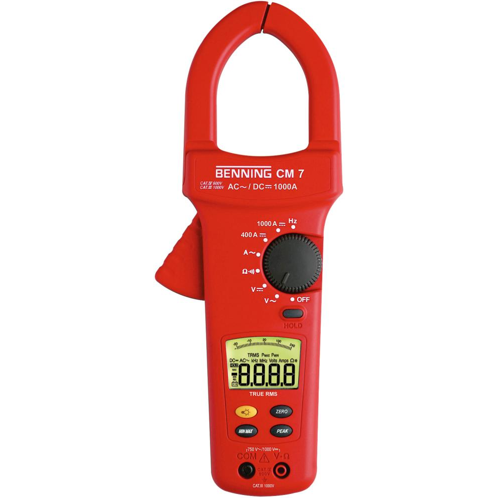Digital-Stromzangen-Multimeter CM 7 Digital-Stromzangen- Multimeter Benning
