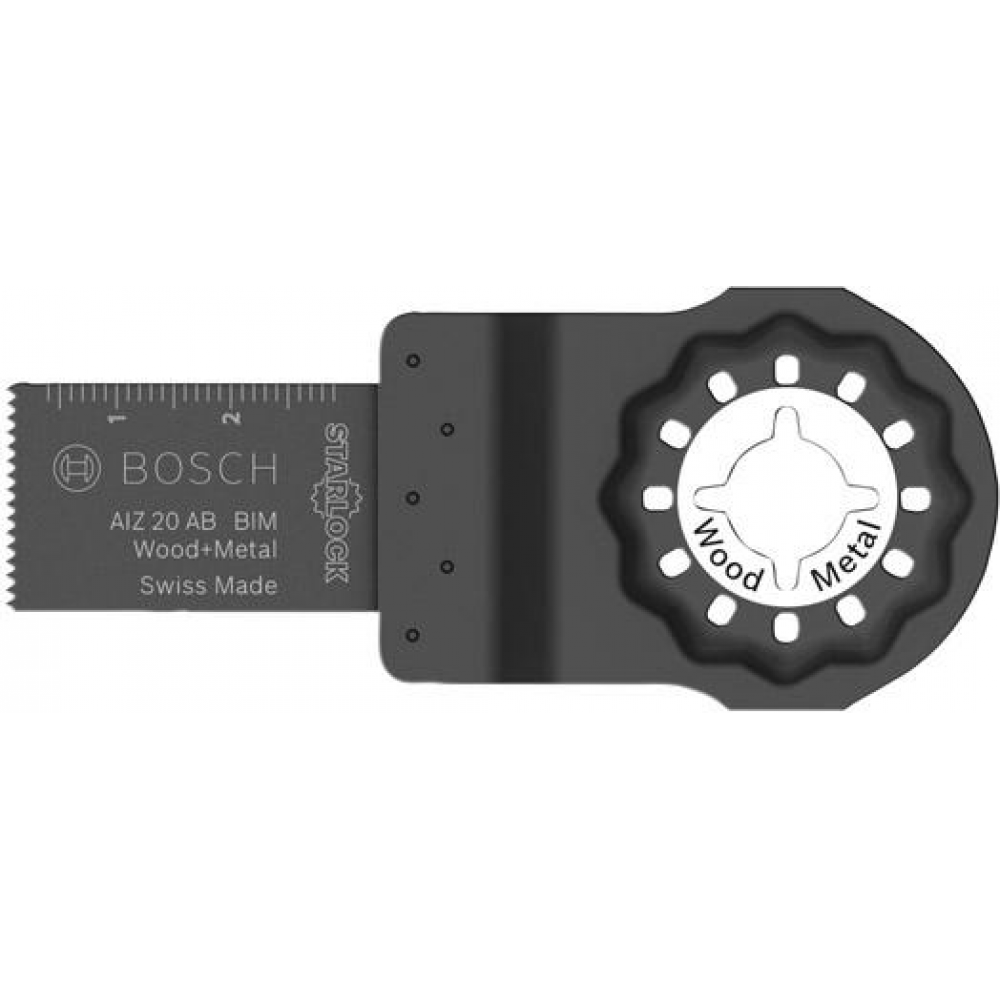 Bi M-Tauchsägeblatt AIZ 20 AB für Holz und Metall Bosch VE  5 Stück Starlock