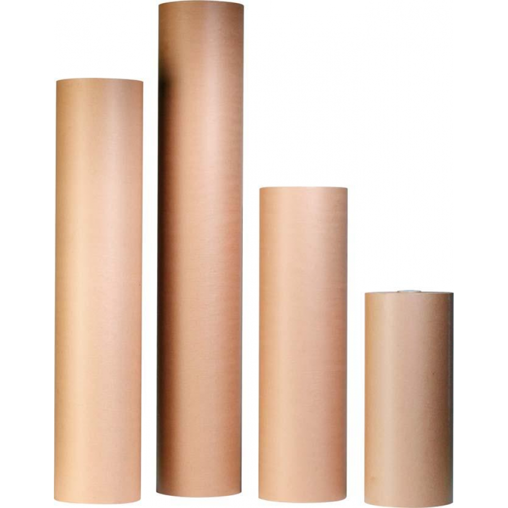 Packpapier, Natron-Mischpapier 12,KG/Rolle 50cm, breit 80g/qm, braun