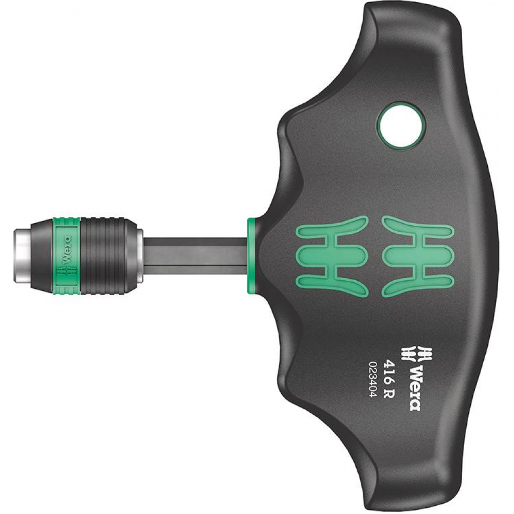 Bit-Handhalter, mit Quergriff, Nr. 416 R Bithalter 1/4" T-Griff Wera