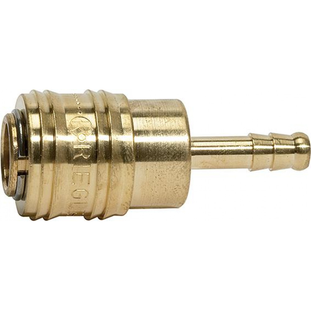 Schnellverschlusskupplung NW 7,2, Schlauchanschluss connect-line Messing, Tülle, 9mm RIEGLER