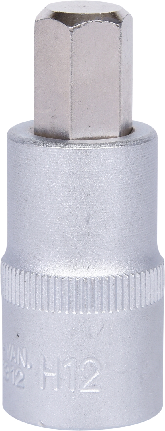 KSTOOLS 1/2" Bit-Stecknuss Innensechskant, kurz, 12mm