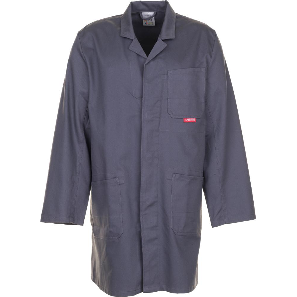 Herren-Berufsmantel BW 290 Berufsmantel, 100% 290g/qm,Gr, 54. grau