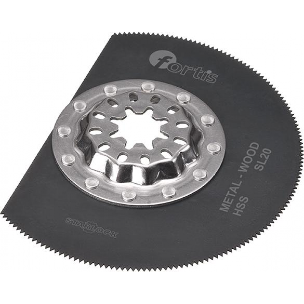 HSS-Segmentsägeblatt für Holz und Metall Segment-Sägeblatt SL HSS 85 mm (1 ) FORTIS